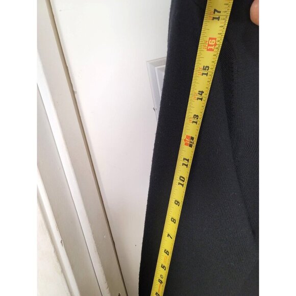 Talbots Black Sequined Cardigan Sweater Size XL 100% Pure New Wool - Picture 10 of 14